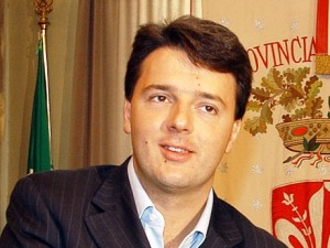 Il Presidente della Provincia di Firenze, Matteo Renzi