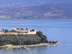 Uno scorcio del lago Trasimeno