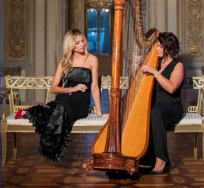 Soprano ed arpa: la suggestione del Duo Acanto al Palazzo Chigi di Ariccia