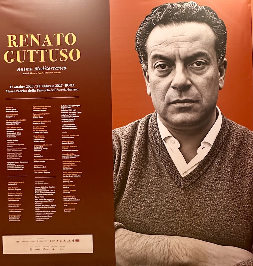 Guttuso Anima mediterranea Roma